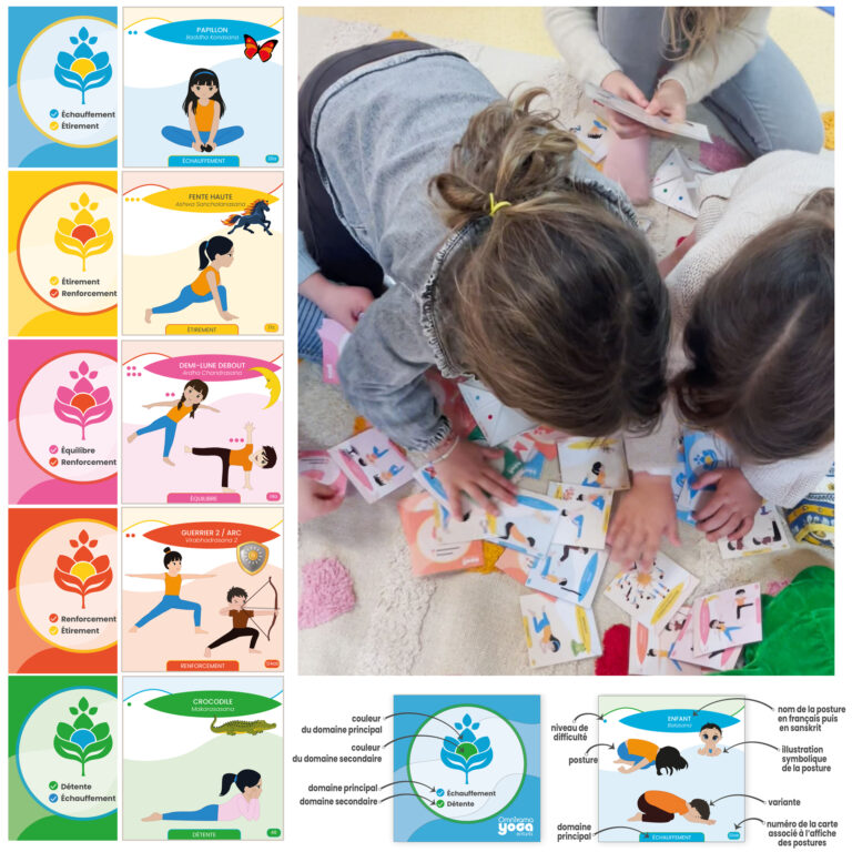 Jeu de cartes légendé